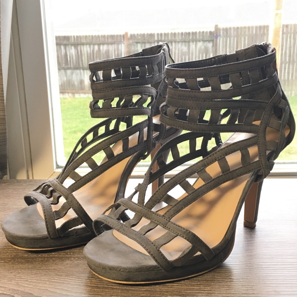 Wide Width Torrid Caged Heels